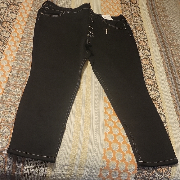 Express Jeans Nwt Express Black Jeans With White Stitching Poshmark — free download